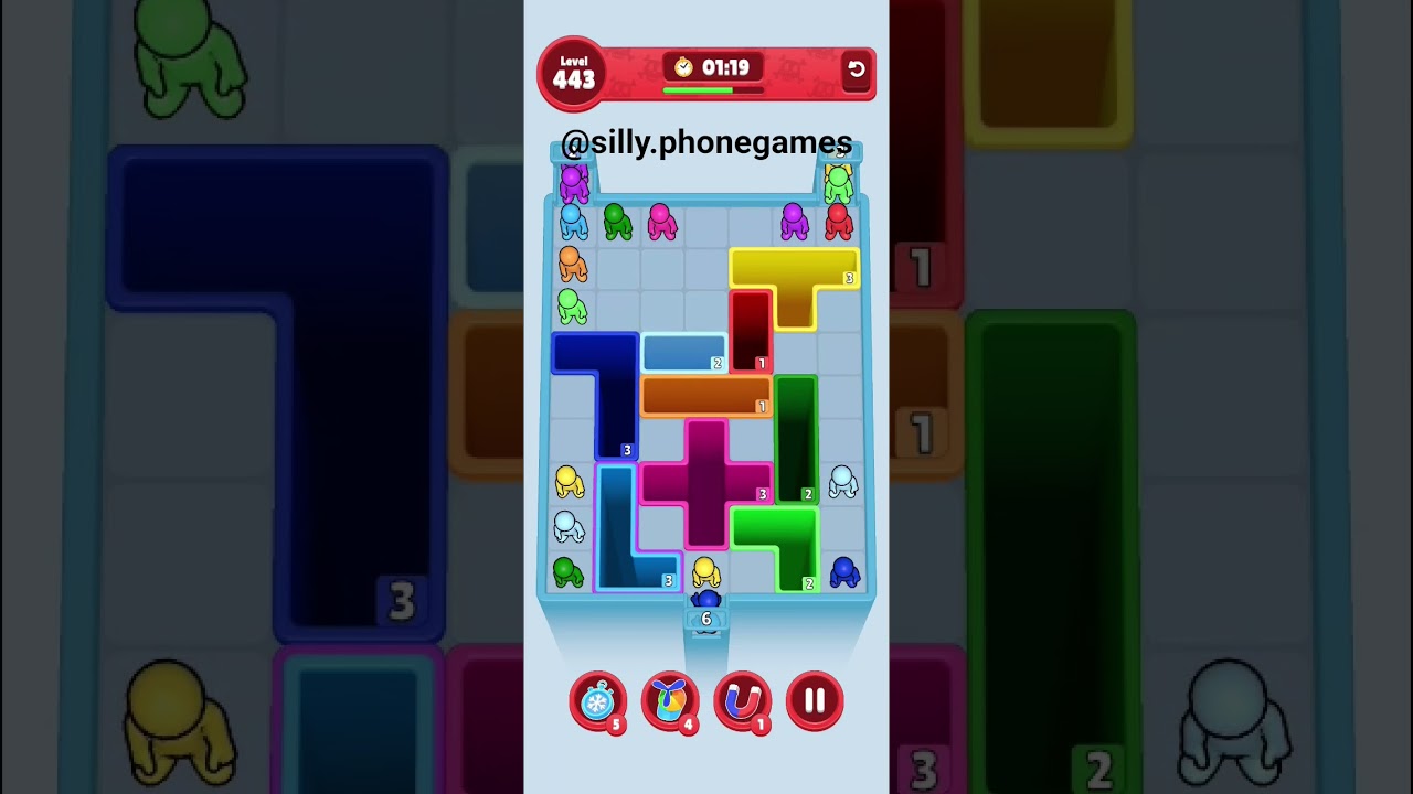 Drop Away Level 443 Walkthrough Solution