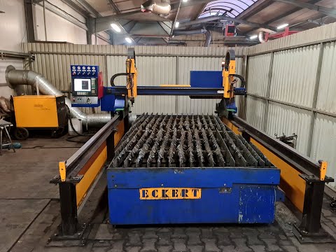 2D plasma cutter ECKERT AGAT SPEED 2011