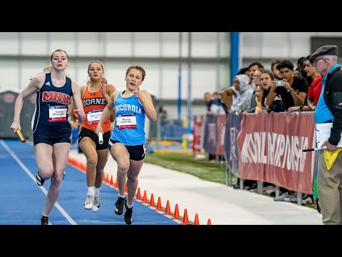 2020 NAIA Indoor - Women's 4x400m Relay Prelims - Heat 3