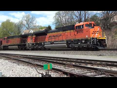 West Trenton 034 BNSF SD70ACE in CSX Territory with Oil Train Ridgefield Park, NJ  2015