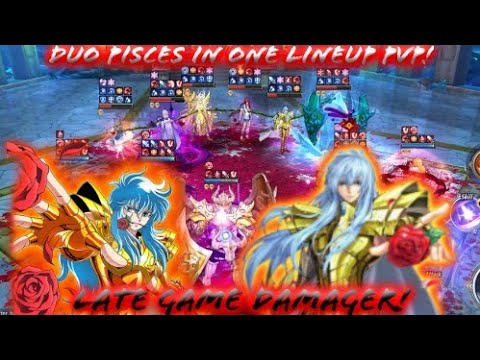 Saint Seiya: Awakening (KOTZ) - Duo Pisces (Albafica & Aphrodite) in One Lineup! Late Game Damage!