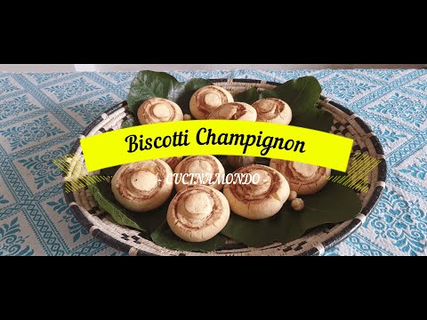 Biscotti Champignon - Sembrano dei veri funghi