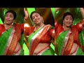 Uma Serial Actress Lowwaist Glamorous Saree Dance Serial Actress
