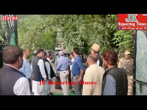Ex CM j&k Omar Abdullah visits Ex Minister ..Late Sardar Rafiq Hussain Khan Residence Harni