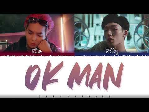 MINO - 'OK MAN' [Feat BOBBY] Lyrics [Color Coded_Han_Rom_Eng]