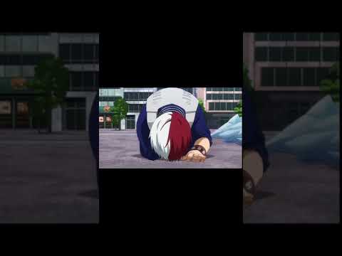 shoto trying to hold back his laughs