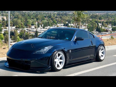 N3 bumper + duckbill install on the 350z!