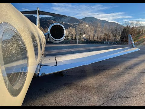 Gulfstream G450 Landing into Aspen, Colorado | 360° Cockpit View! 2021