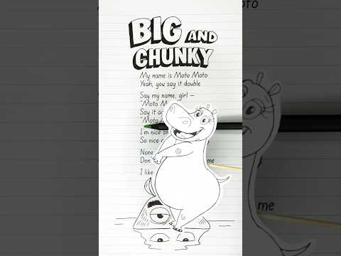 🔥🦛 Moto Moto – Big and Chunky 🍑 (Lyrics + Subtitles)