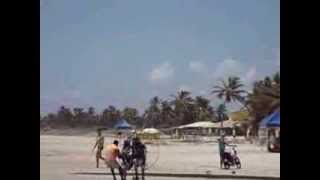 preview picture of video 'Voo Duplo Paramotor Praia de Aruana-Aracaju- Janeiro 2014'