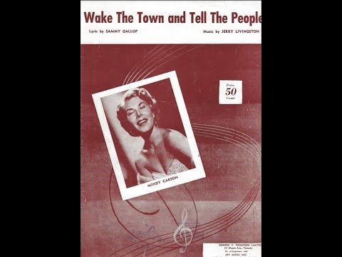 Wake The Town And Tell The People - Dinah…