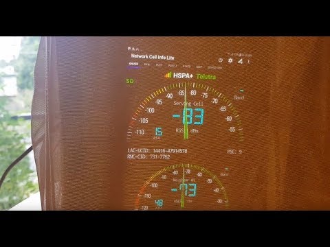 Strike Alpha Cradle 4G Signal Test with a Samsung Tab Active 2 in a Faraday Cage