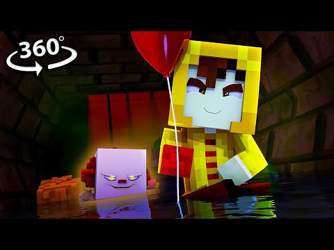 Will YOU Float Too? in Pennywise 360/VR! - Minecraft VR Video