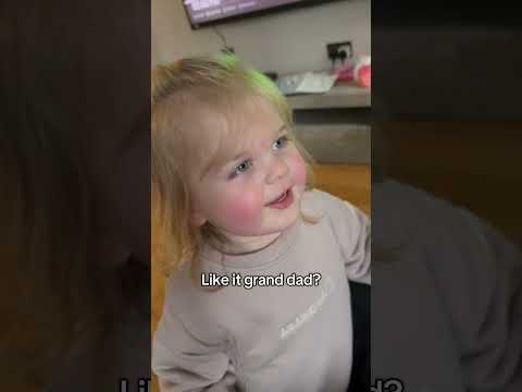 Arabella überraschte Opa