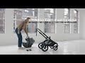 миниатюра 0 Видео о товаре Автокресло Bugaboo Turtle Air by Nuna (0-13 кг) + Адаптер для коляски Bugaboo Bee, Grey Melange (Серый Меланж)