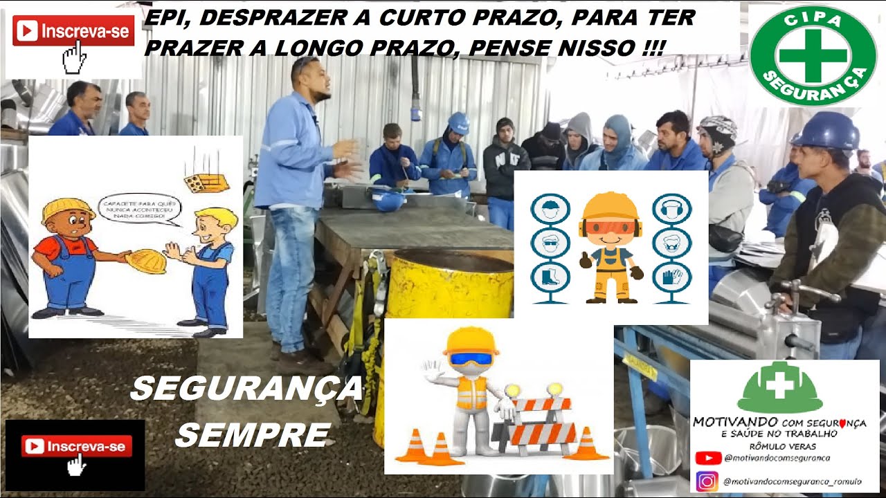 DDS/Palestra motivacional de: EPI desprazer a curto prazo para, prazer a longo prazo (Rômulo Veras)