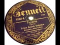 Friars Society Orchestra "Panama" (Richmond, Ind., Aug 30, 1922) - Gennett 4968.