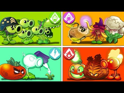 All Free Plants Level 1 Vs Max Level Vs Max Mastery -Pvz 2 Discovery Plants Vs Plant