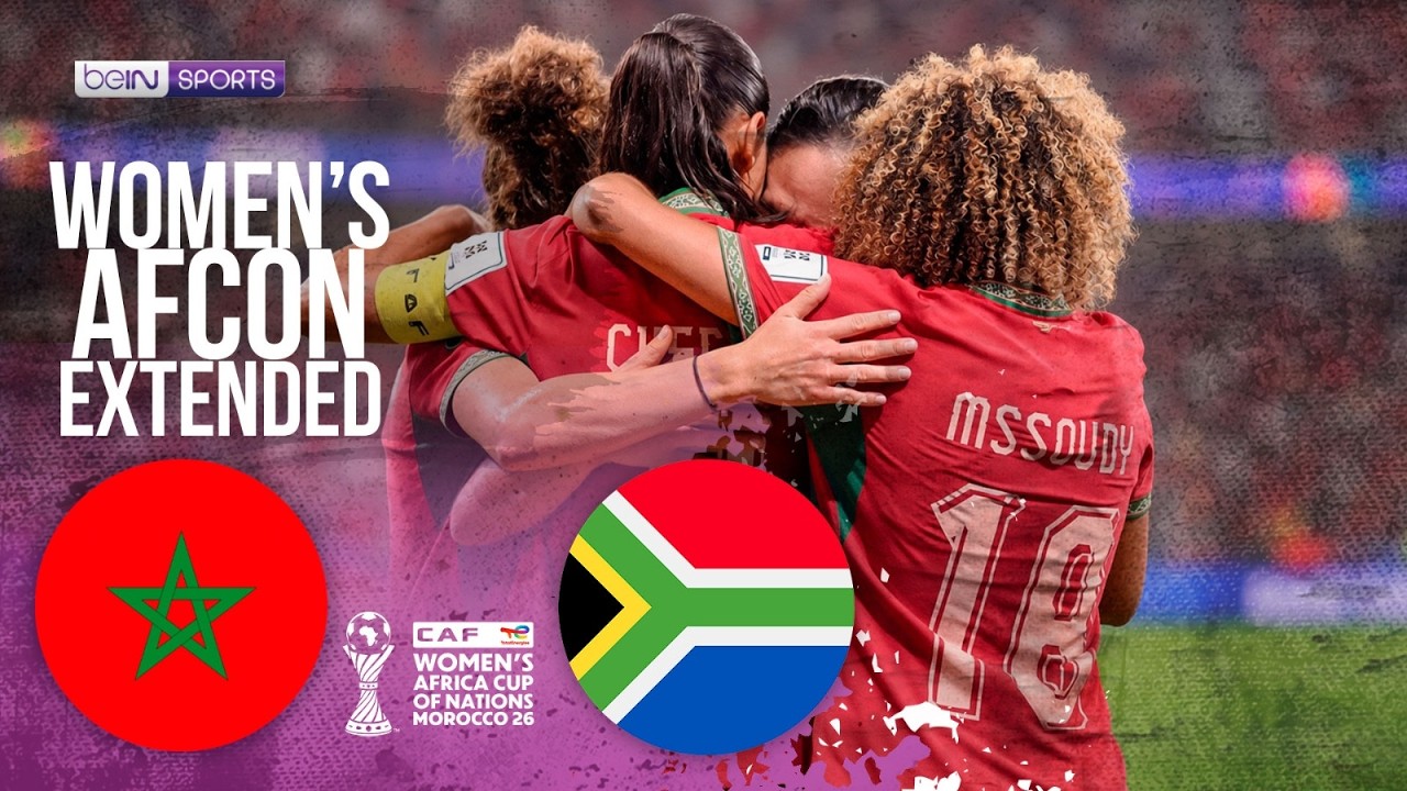 Morocco vs South Africa | Women's Africa Cup of Nations EXTENDED HIGHLIGHT |08/08/2026|beINSportsUSA
