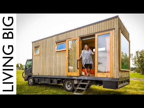 Solo Female Traveller’s Incredible Off-Grid Tiny House Truck