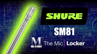 Video thumbnail for Shure SM81 by MEI Studio