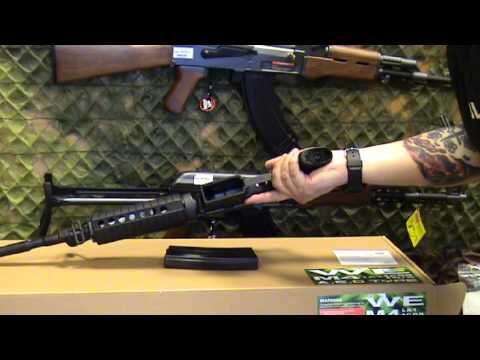 M4A1 (WEA001-BLK) - PREZENTACJA MODELU FIRMY WE - TANIEMILITARIA.PL