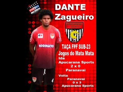 DANTE - JOGO DO MATA MATA CONTRA O PARANAVAI-TAÇA FPF 23