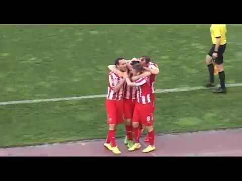 Crvena zvezda - Radnicki Nis 2:0 golovi 22.04.2014