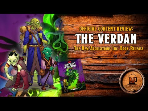 Acquisitions Incorporated: The Verdan Race - D&D 5e