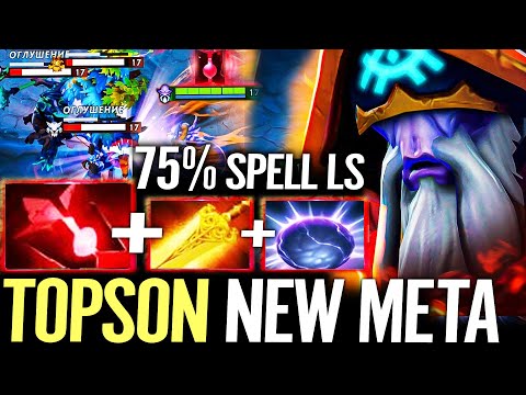 🔥 TOPSON Dark Seer NEW HERO NEW META — Radiance + Bloodstone 200+ DPS 75% Spell Lifesteal Dota 2 Pro