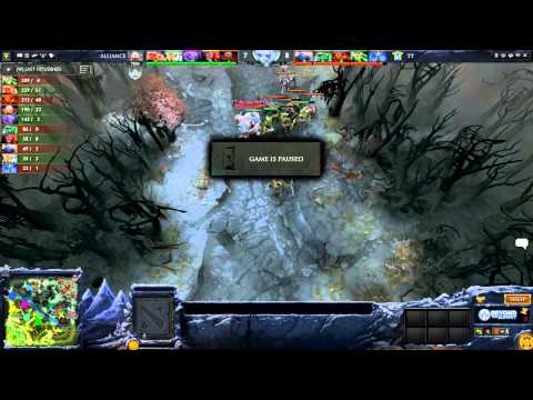 Alliance vs Tinker - Game 1 (Dota 2 Asia Championships - Europe Qualifier) - GoDz & KotLGuy