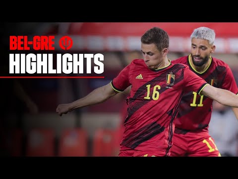 Belgium 1-1 Greece | Thorgan Hazard on target ahead of #EURO2020 | #REDDEVILS | Friendly |