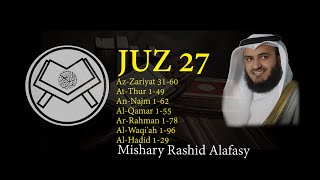 Download lagu Murottal Juz 27 Syaikh Mishary Rashid Alafasy  - arab, latin, & terjemah mp3