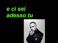 Adesso Tu Eros Ramazzotti lyrics