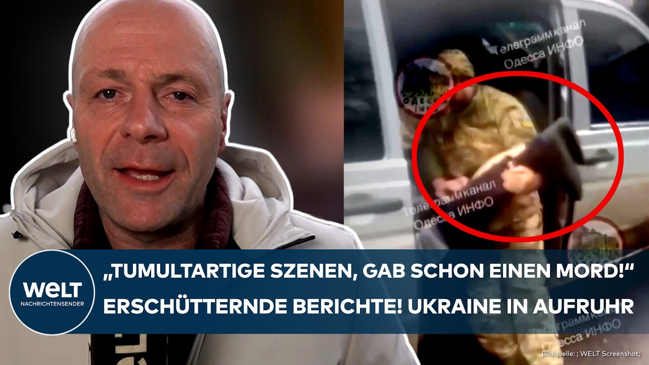UKRAINE-KRIEG: Tumultartige Szenen und sogar Mord! Dieses Thema versetzt das Land in Aufruhr