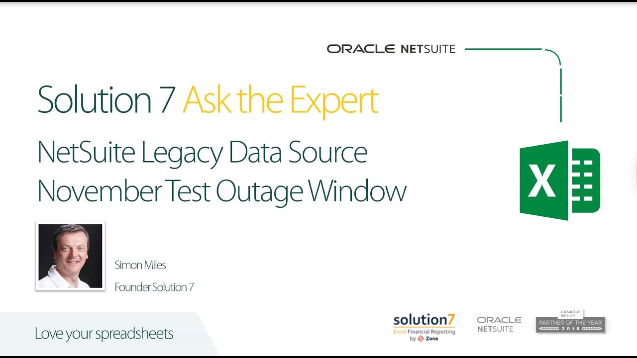 Ask the Expert | NetSuite Financial Reporting in Excel | Oct 2025