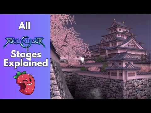 The stages of Soul Calibur 2