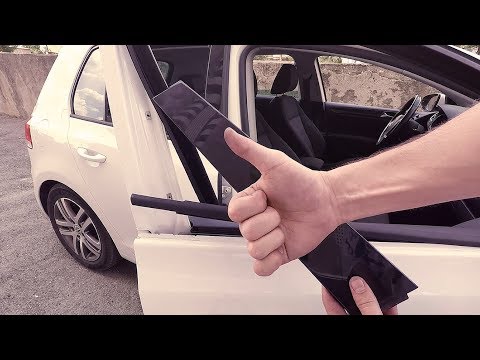 VW Golf MK6 Removing Window B Pillar Trim