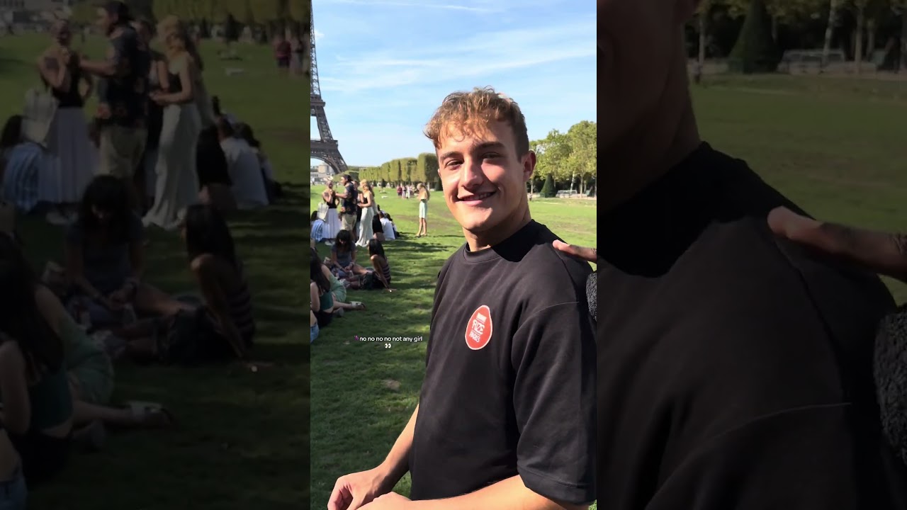 Erasmus picnic game in Paris #datingadvice #rizz #erasmus #erasmusParis