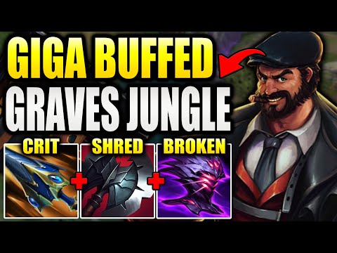 RITO JUST GIGA BUFFED GRAVES JUNGLE... IMMORTALITY = ACHIEVED. (It's Actually Broken AF)