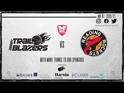 Derby Trailblazers vs Reading Rockets - NBL D1 - 21/11/2020