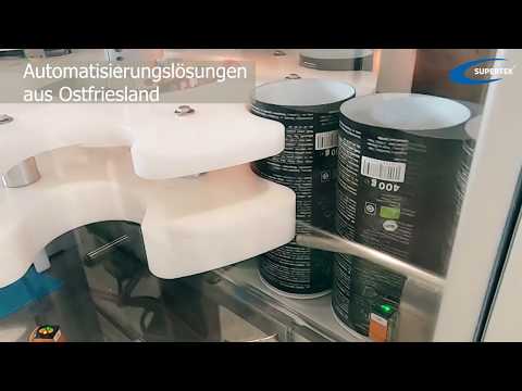 Automatische Füll und Verschließmaschine für Lebensmittel von Supertek für mymuesli