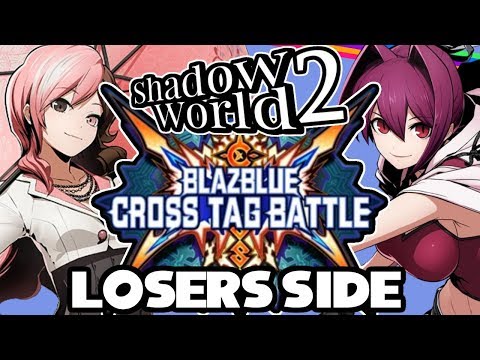 GooeyLagoon (Neo/Naoto S.) vs DoubleBear (Yuzu/Mitsuru) - BBTag Losers Side - Shadow World 2