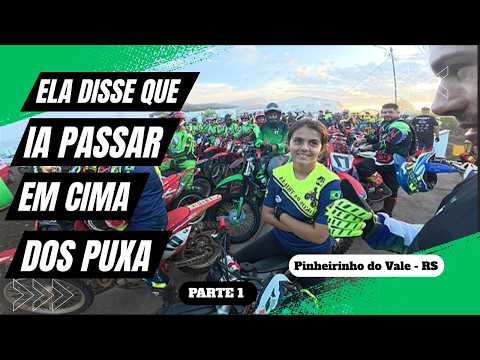 TRILHA INSANA em Pinheirinho do Vale 🤯 Só risada e sufoco na lama!