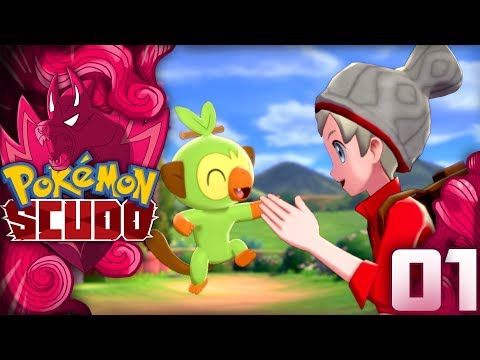 GROOKEY pronto per una NUOVA AVVENTURA A GALAR? - Pokémon SCUDO Ep_01 (ITA)