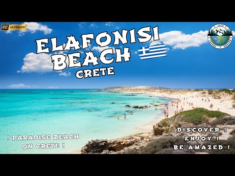 ELAFONISI Beach Crete | Why is it worth to visit? | 4K UHD