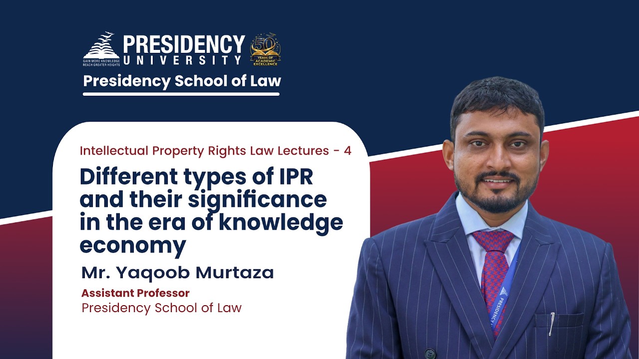 Types of IPR & their significance