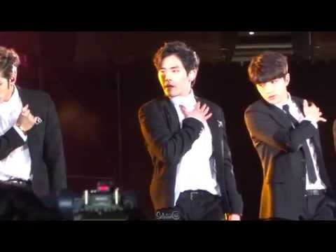 150523 Dream Concert - Be Back + Talk (INFINITE Hoya focus)