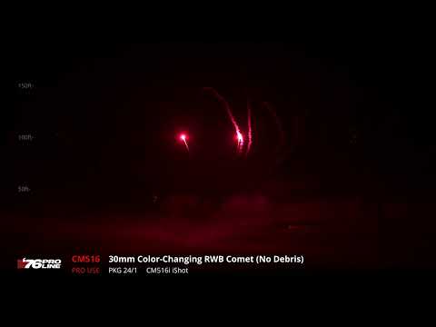 CM516i 30mm Color Changing RWB Comet No Debris iShot - '76 Pro Line Italia 2026