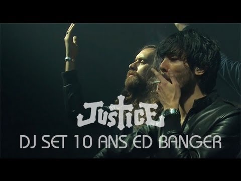 Justice - DJ Set @ ED BANGER 10 ANS PARIS (Full Set HQ)